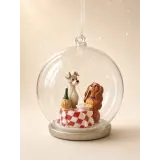 Disney Christmas Ornament Beauty and the Tramp – Romantic Scene