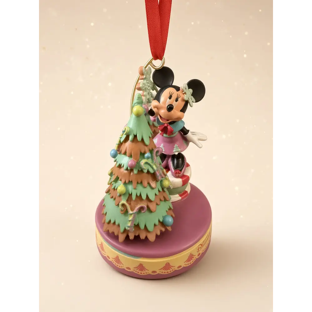 Decoración de Navidad Minnie Mouse y árbol – Disneyland Paris