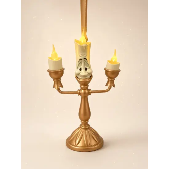 Decoración de Navidad luminosa Lumière – La Bella y la Bestia Disney