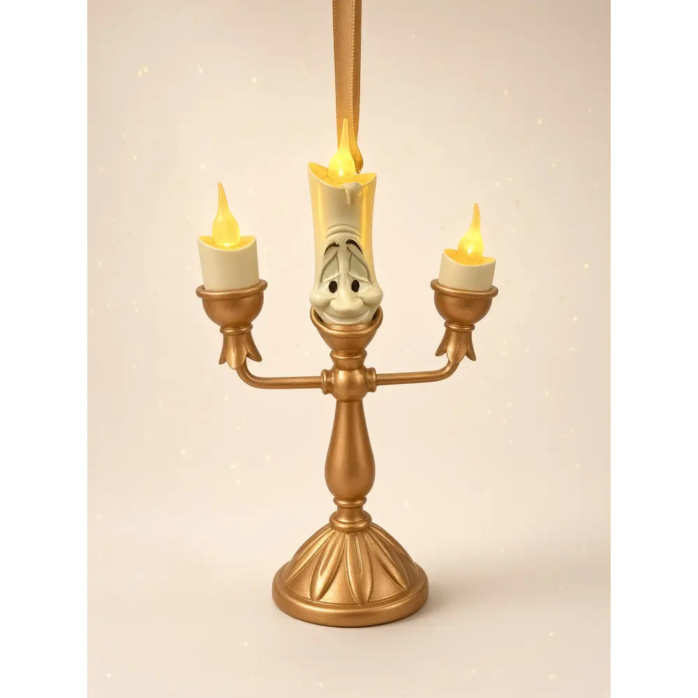 Decoración de Navidad luminosa Lumière – La Bella y la Bestia Disney