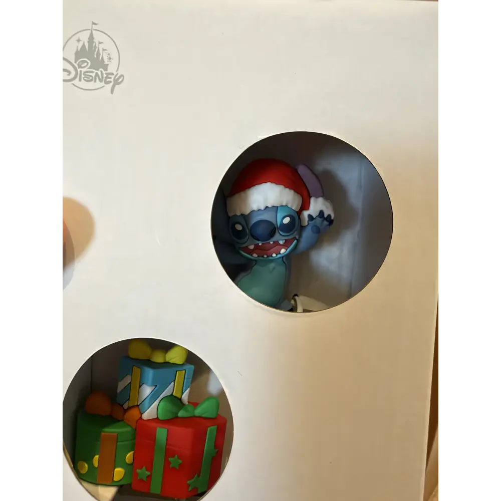 Lot de 5 clips décoratifs de Noël Stitch, Angel et Souillon – Disney