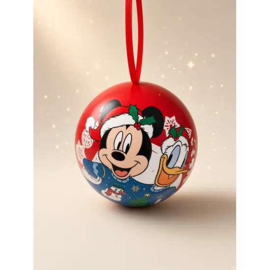 Gourmet-Weihnachtskugel von Mickey und Donald – Schokoladen-Chip-Kekse – Disneyland Paris