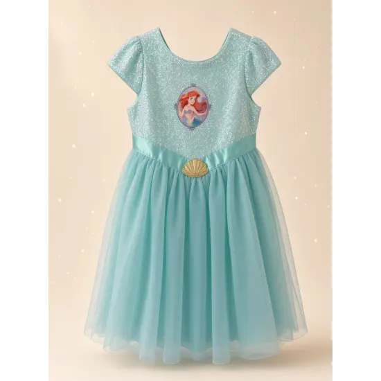 Vestido infantil turquesa con lentejuelas de Ariel – La Sirenita – Disneyland Paris