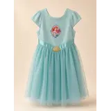 Girls' Elsa Dress Frozen blue princess Disneyland Paris