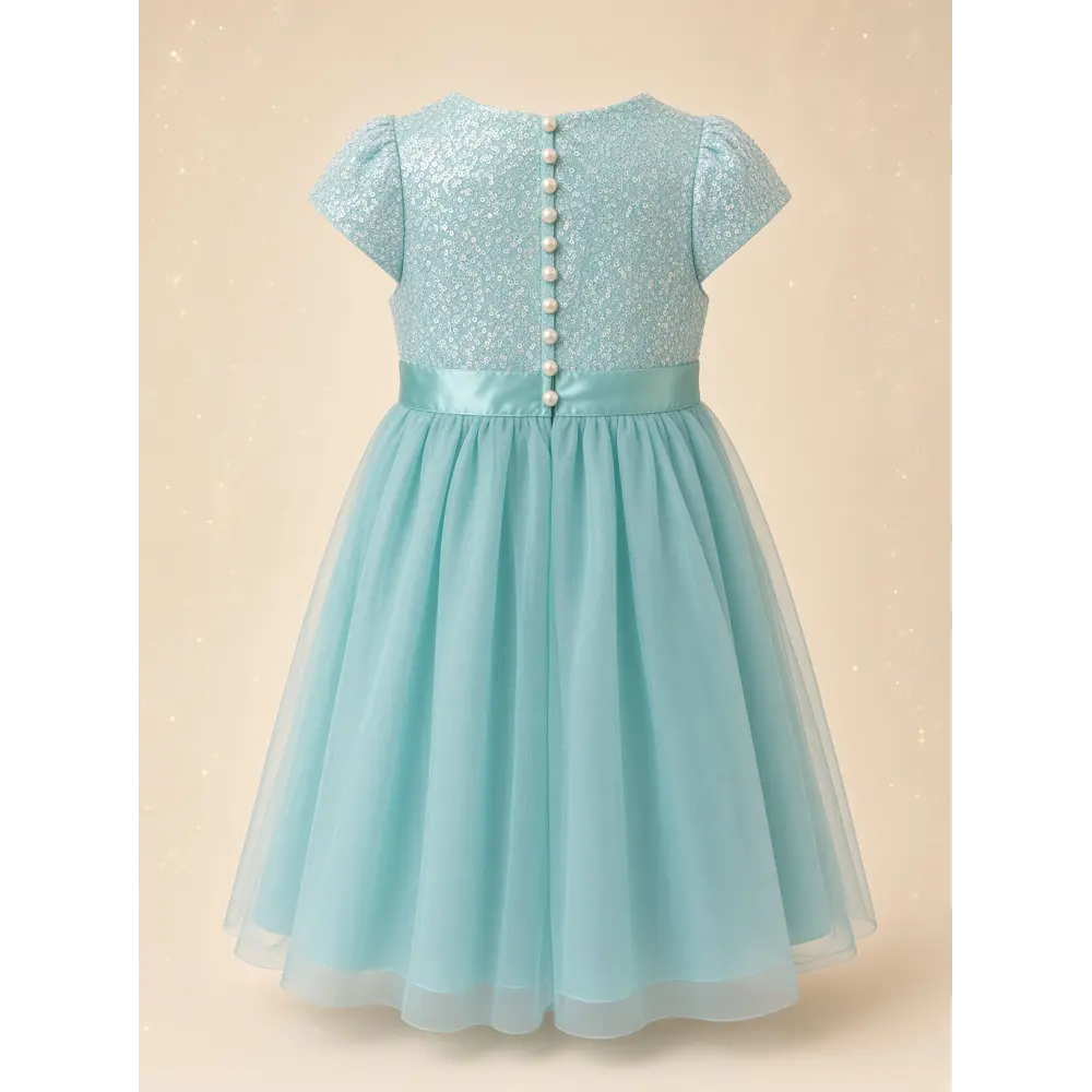 Girls' Elsa Dress Frozen blue princess Disneyland Paris