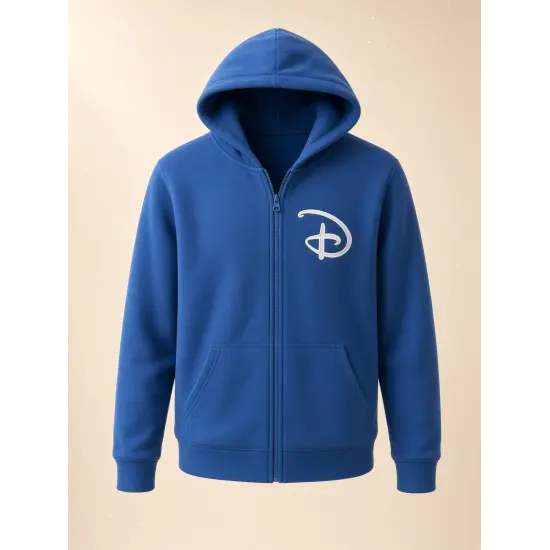 Herren Sweatshirt Mickey Zauberer Fantasia blau rot und weiß – Disney