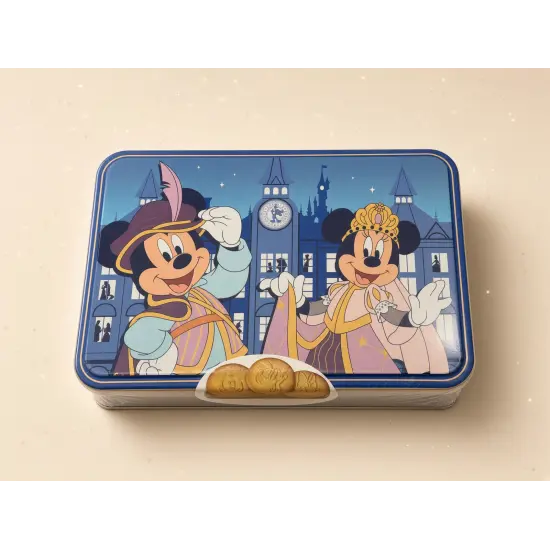 Lata de galletas de mantequilla de Mickey y Minnie Disneyland Hotel – Disneyland Paris – 350 g
