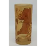 Disney Glass Simba portrait Disneyland Paris
