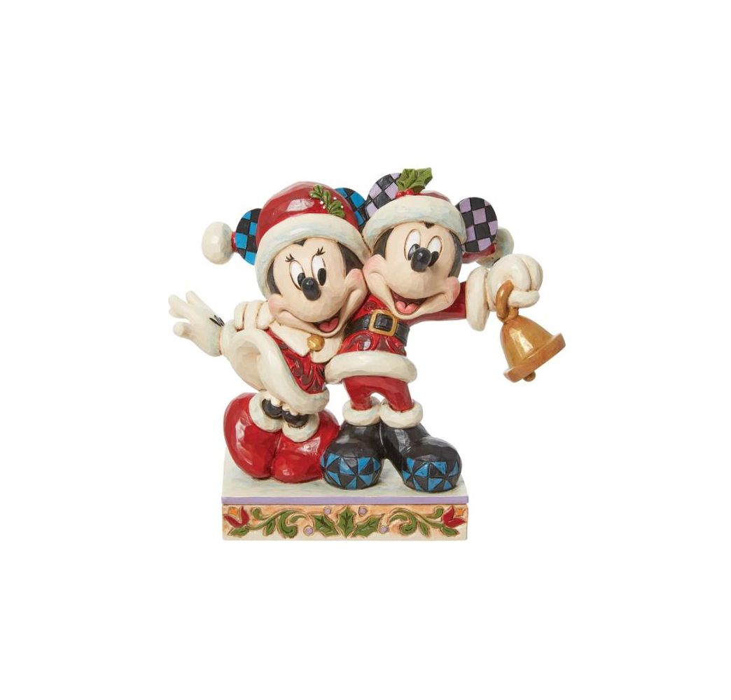 Disney Traditions Mickey et Minnie Santas