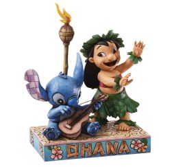 Figurine Lilo et Stitch Ohana Disney Traditions par Jim Shore