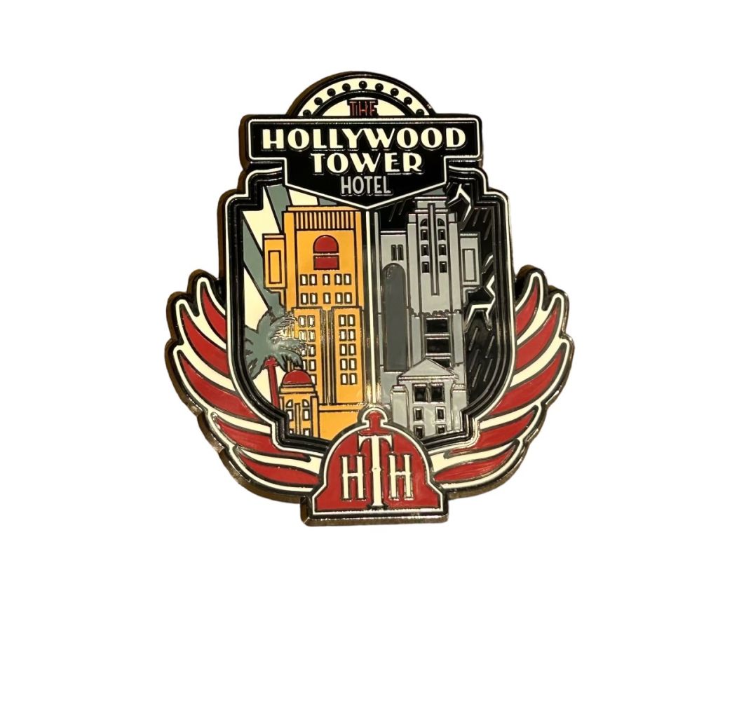 Disney Magnet Métal Hollywood Tower Hotel HTH Collection Attraction Disneyland Paris