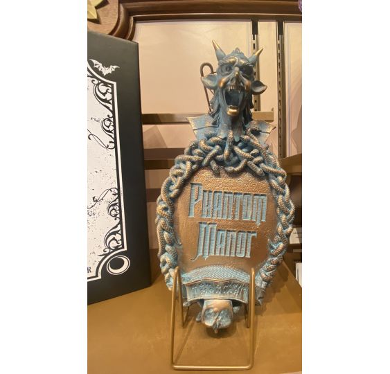 Disney Plaque Phantom Manor Collection Attraction Disneyland Paris