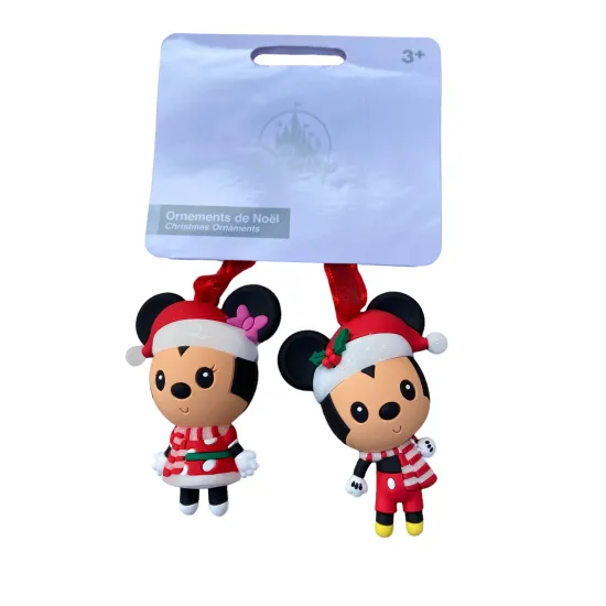Disney Ornamente Mickey und  Minnie Disneyland Paris
