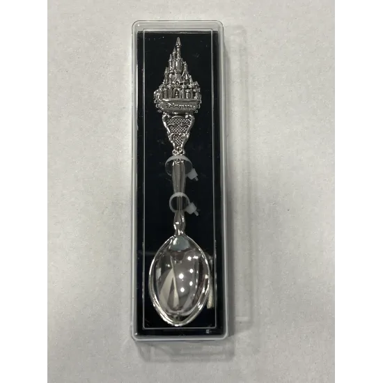 Disney Collectible Spoon 3D Castle Disneyland Paris