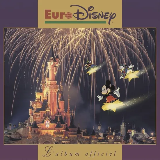 Disney 33 rpm vinyl Disneyland Paris