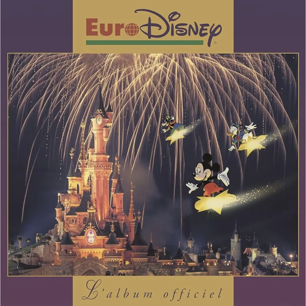 Disney 33 rpm vinyl Disneyland Paris