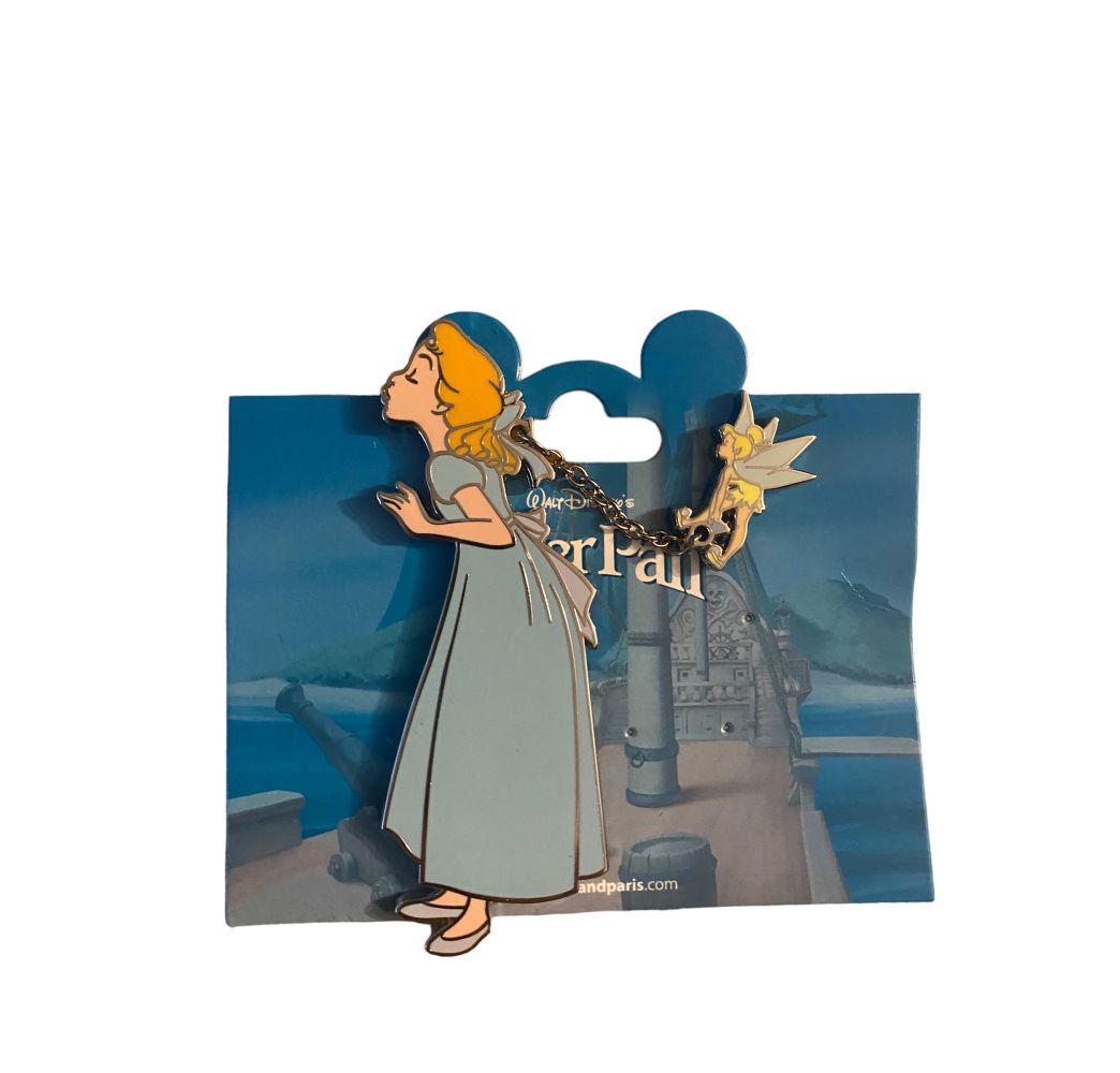 Disney Pin Peter Pan Wendy Et Fée Clochette OE Disneyland Paris