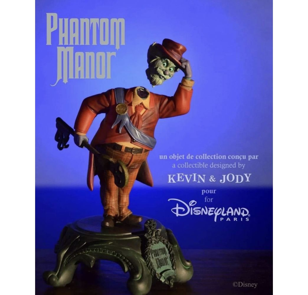 Disney Figurine Maire Phantom Manor Disneyland Paris par Kevin et Jody