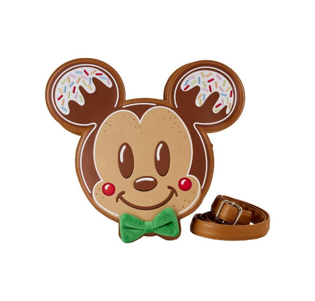 Disney Sac A Bandoulière Loungefly Mickey Minnie Gingerbread Cookie