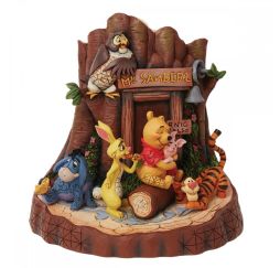Disney Traditions Winnie L'ourson Carved By heart