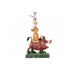 Disney Traditions Figurine Roi lion Pumbaa et ses amis forment une tour