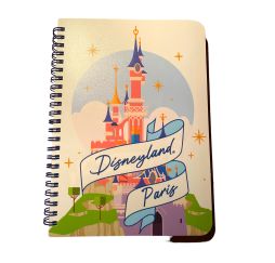 Disney Carnet Disneyland Paris avec intercalaire
