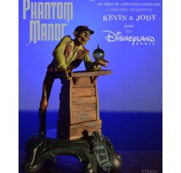 Disney Figurine Chef de Gare Phantom Manor Par Kevin et Jody Disneyland Paris