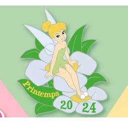 Disney Pin Edition Limitée Fée Clochette Printemps 2024