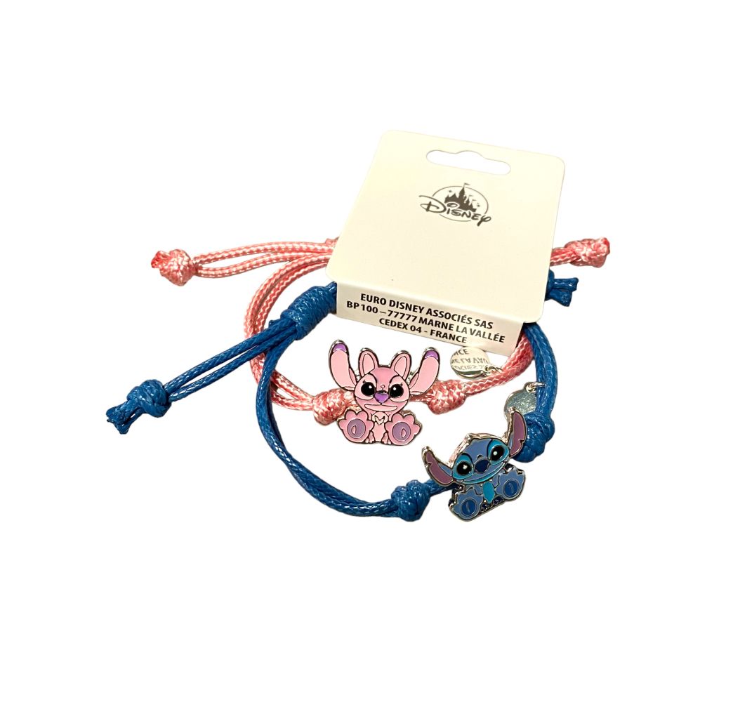 Disney Bracelet Stitch et Angel Big feet  Disneyland  Paris