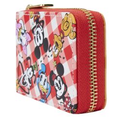 Disney Porte-cartes accordéon Loungefly Mickey et ses amis picnic