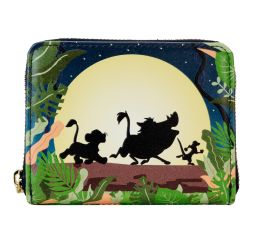 Disney portefeuille Loungefly Le Roi Lion Hakuna Matata Silhouette lumineux