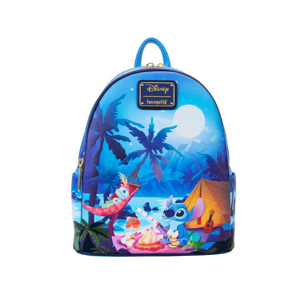 Disney sac à dos Loungefly Stitch camping