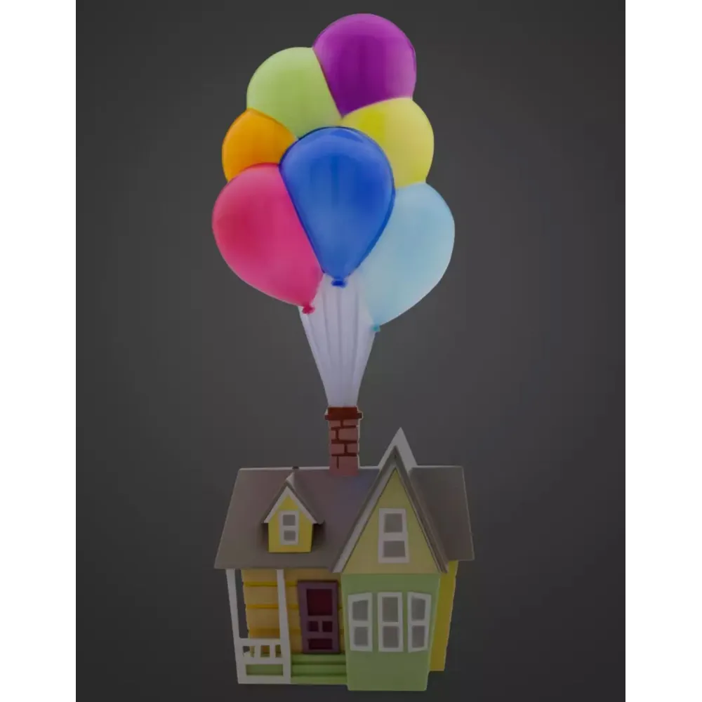 Nachttischlampe Haus Là-Haut – Disney Pixar UP Disneyland Paris