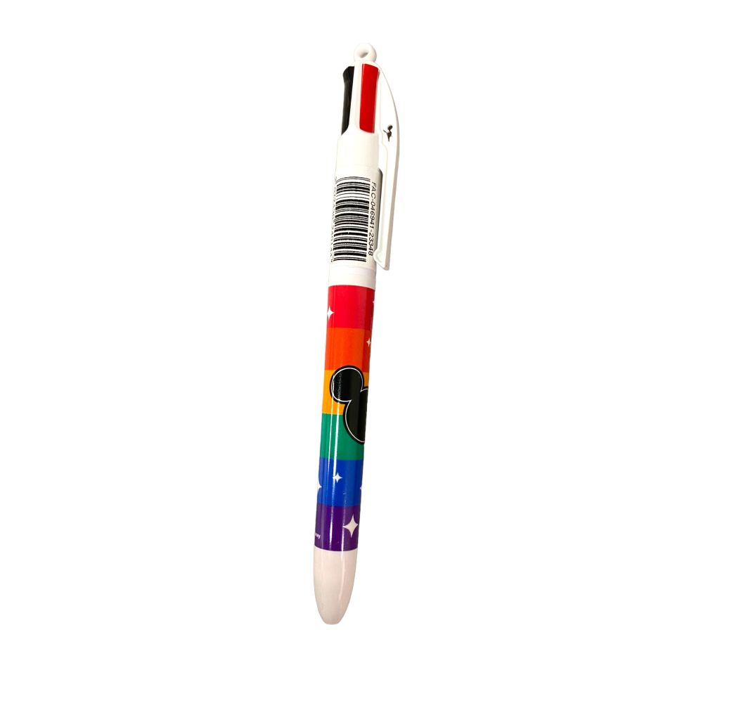 Disney stylo 4 couleurs Bic Rainbow Disneyland Paris