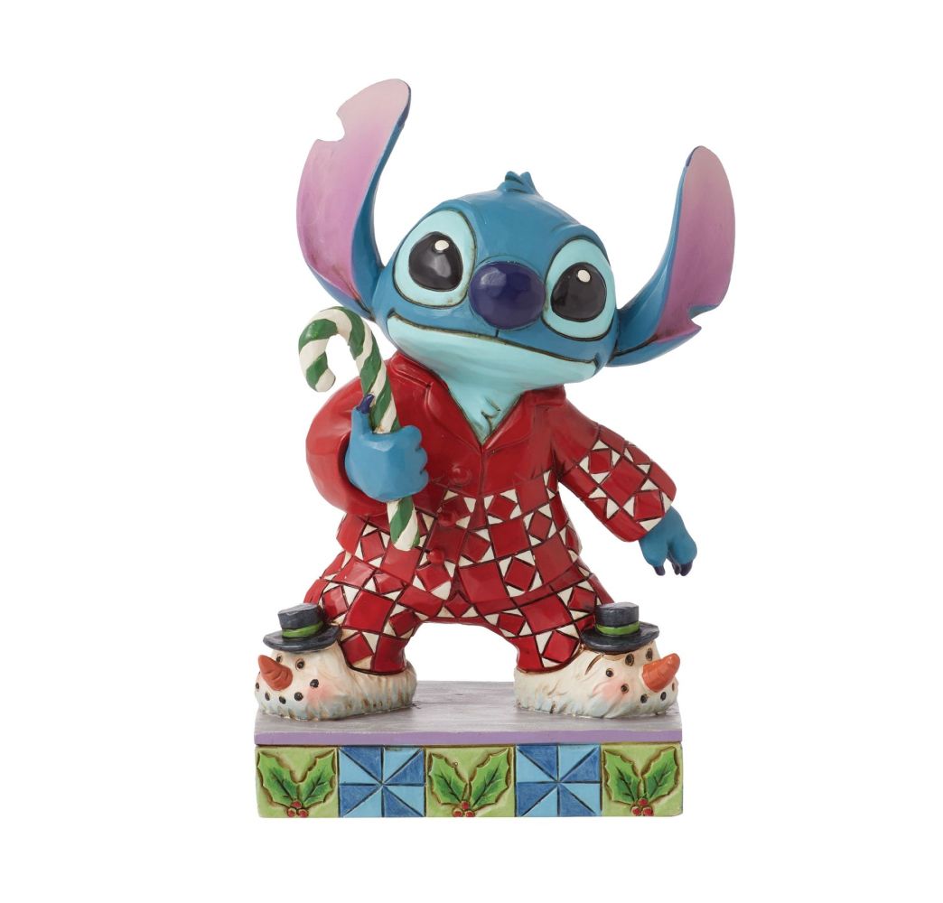 Disney Traditions Stitch En Pyjama de Noel