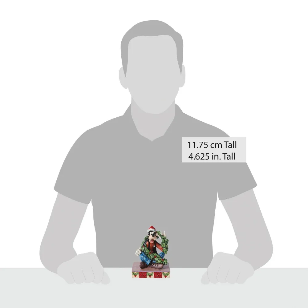 Dingo Weihnachtsfigur Jim Shore Traditions – Disney Enesco Collection