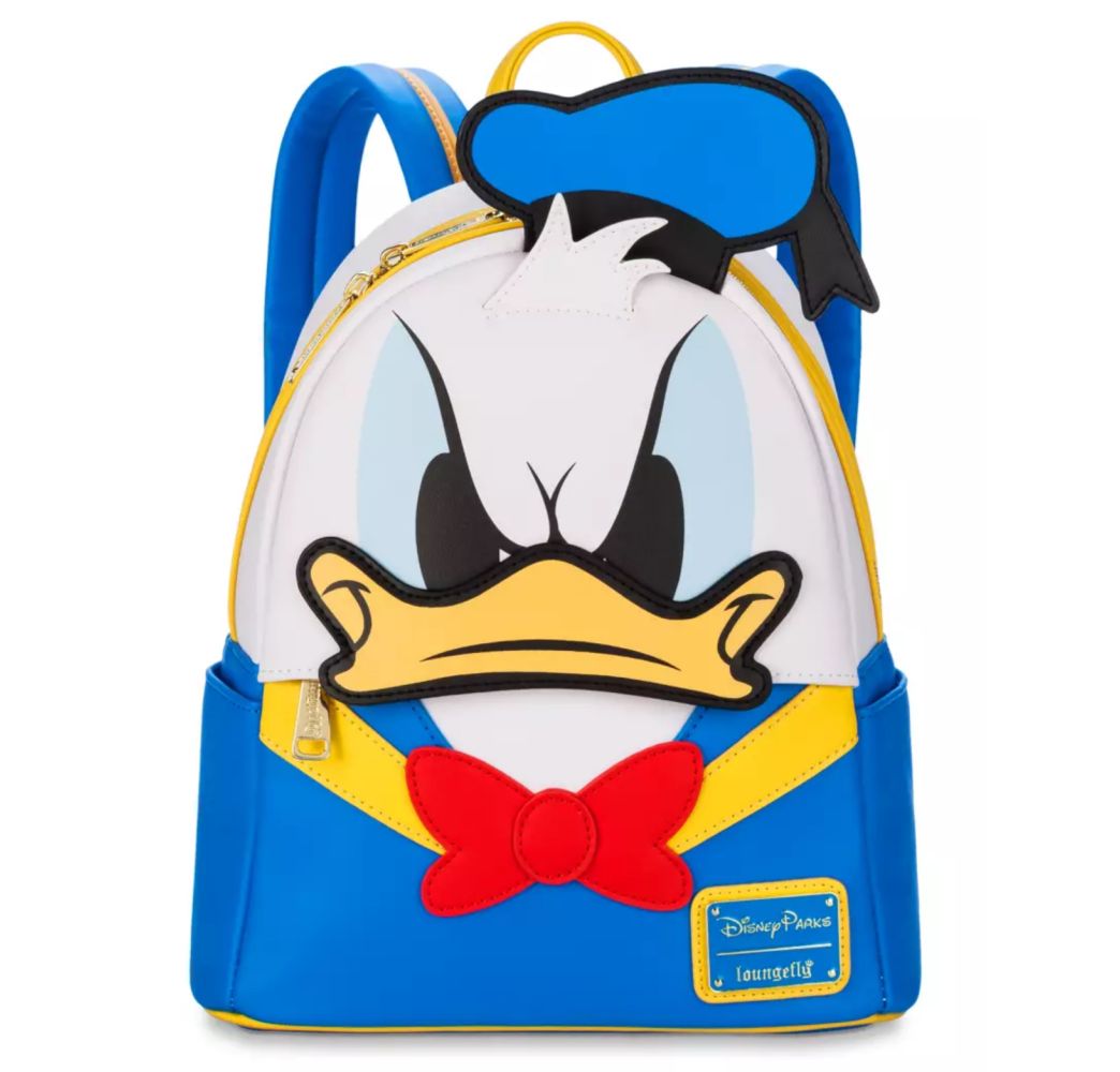 Disney sac à dos Loungefly à couleurs changeantes 90e anniversaire de Donald Duck