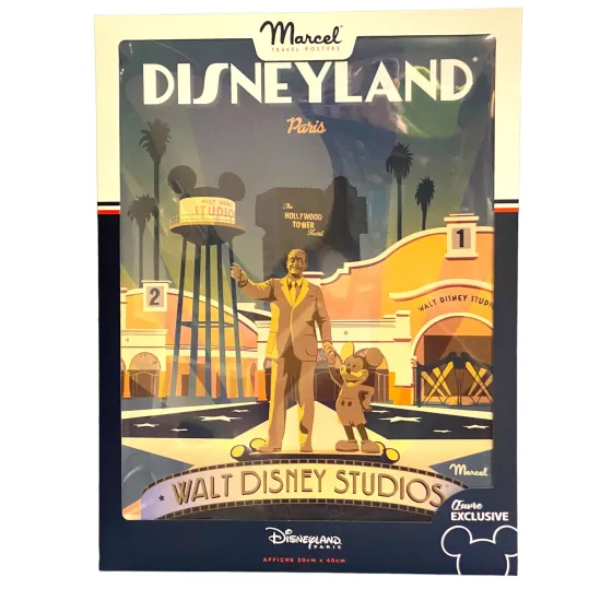 Marcel Reiseplakate Poster Disneyland Paris Walt Disney Studios