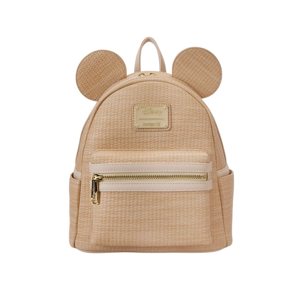 Disney sac à dos Loungefly Mickey effet paille