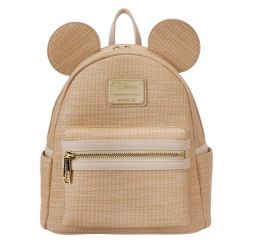 Disney sac à dos Loungefly Mickey effet paille