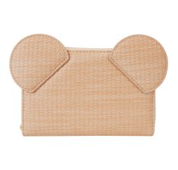 Disney portefeuille Loungefly Mickey effet paille