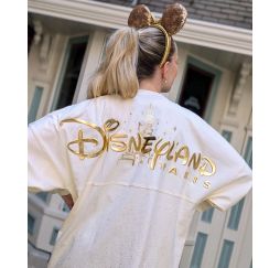 Disney Jersey Collection Gold Disneyland Paris