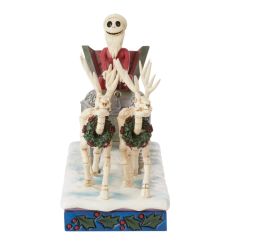 Disney Traditions Figurine Traineau Jack Skellington