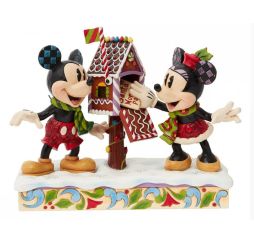 Disney Traditions Figurine Figurine Mickey et Minnie Lettre de Noël