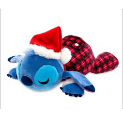 Disney Grande peluche Stitch Pyjama Noël  Cuddleez Disneyland Paris