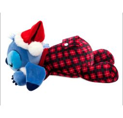 Disney Grande peluche Stitch Pyjama Noël  Cuddleez Disneyland Paris