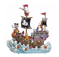 Costco Figurine Bateau Pirates Halloween Disney