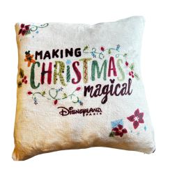 Disney Grand Coussin Joyeux Noêl Disneyland Paris