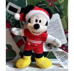 Disney Ornement peluche Mickey Disneyland Paris Noël