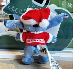 Disney Ornement peluche Stitch Disneyland Paris Noël